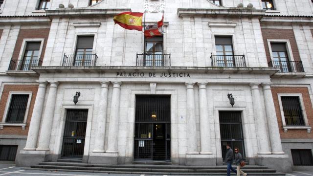 Imagen de la Audiencia Provincial de Valladolid.