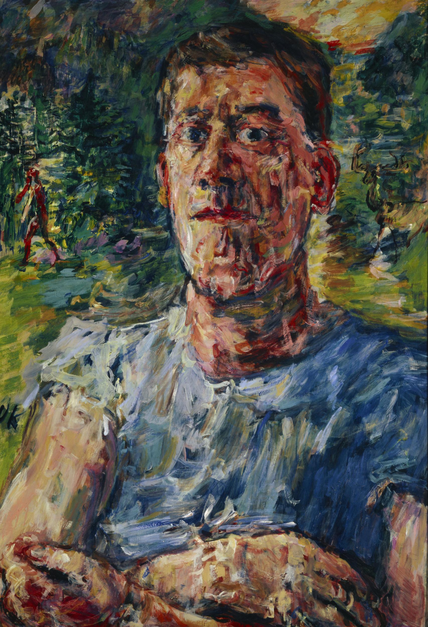 'Autorretrato de un artista degenerado', 1937. National Gallery of Scotland. © Fondation Oskar Kokoschka, 2023, VEGAP, Bilbao