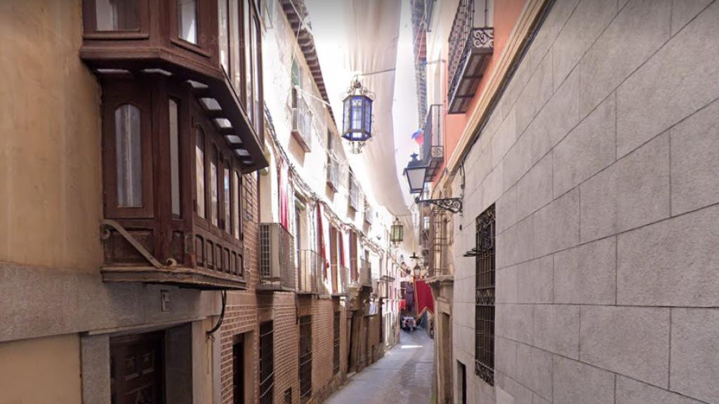 Calle Alfileritos de Toledo. Foto: Google Maps.