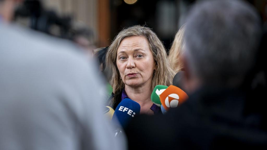 La delegada del Gobierno Contra la Violencia de Género, Victoria Rosell, en el Congreso.