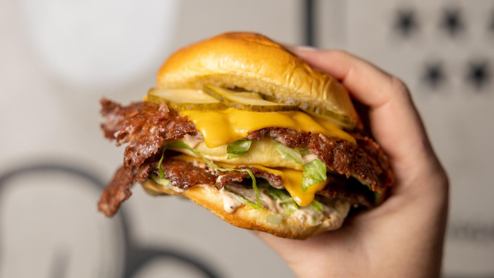 Las smashs, hamburguesas de moda.