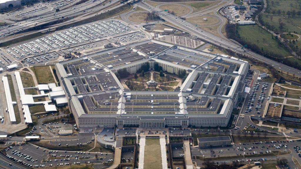 Imagen aérea del Pentágono, en Washington.