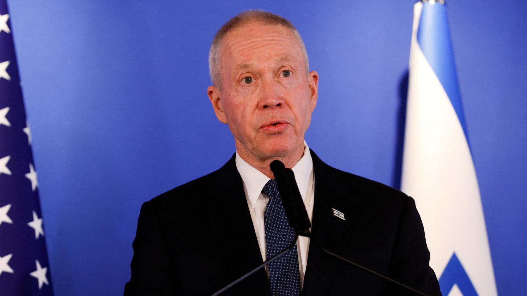 El ministro de Defensa israelí Yoav Gallant.