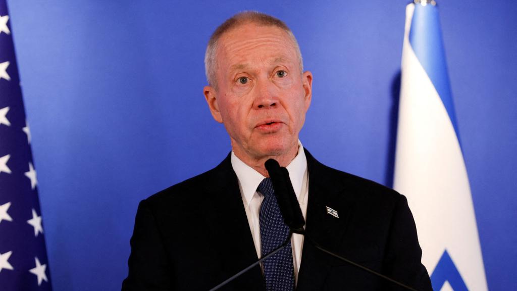 El ministro de Defensa israelí Yoav Gallant.