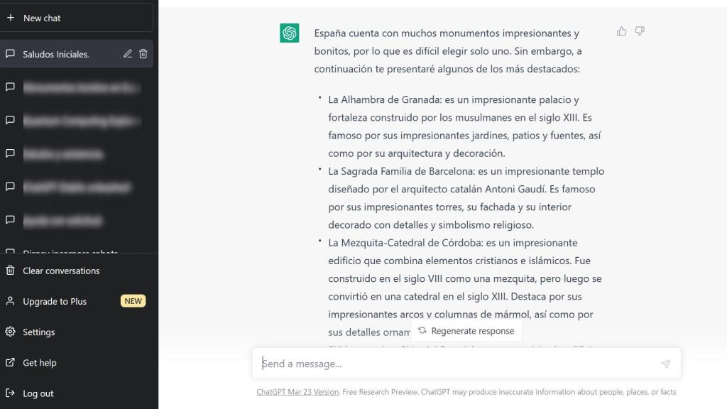 Contestación de ChatGPT