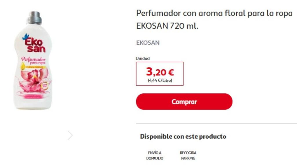 Perfumador para la ropa.