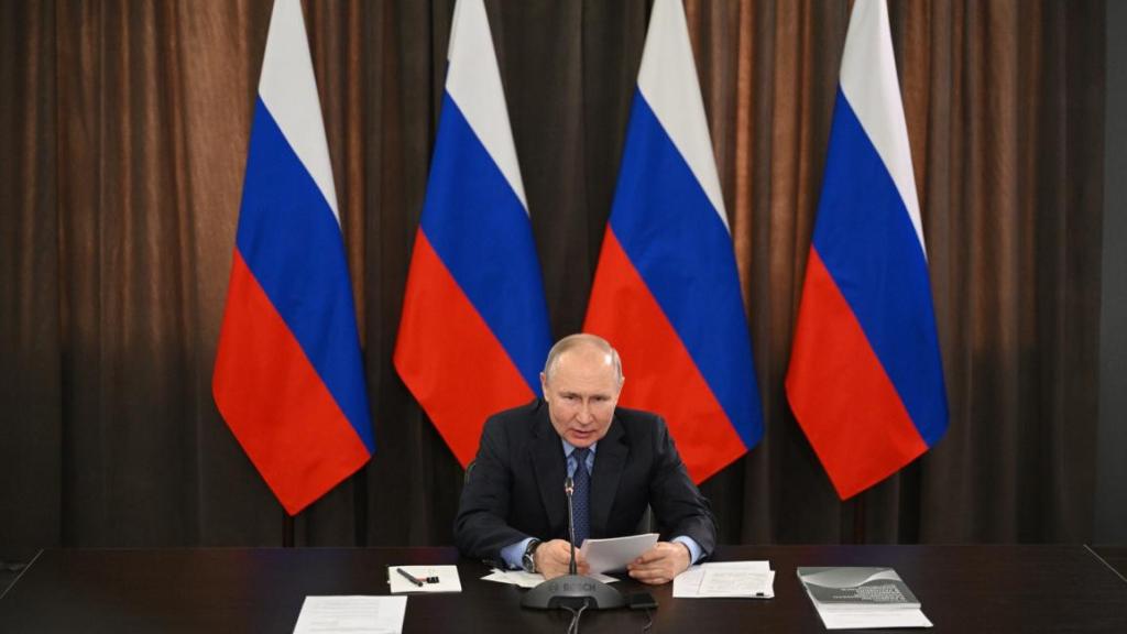 El presidente de Rusia Vladímir Putin.