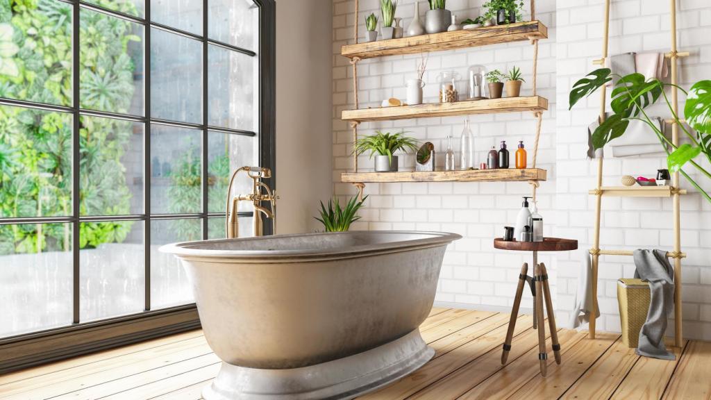 Bañera exenta
