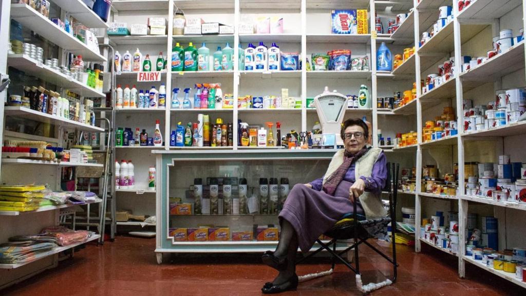 Paz, en una imagen de 2020 del Facebook de la tienda. Todo un ejemplo a seguir