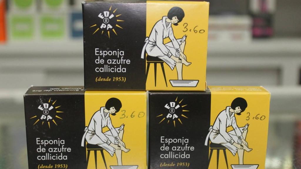 Esponja de azufre callicida, de 1953