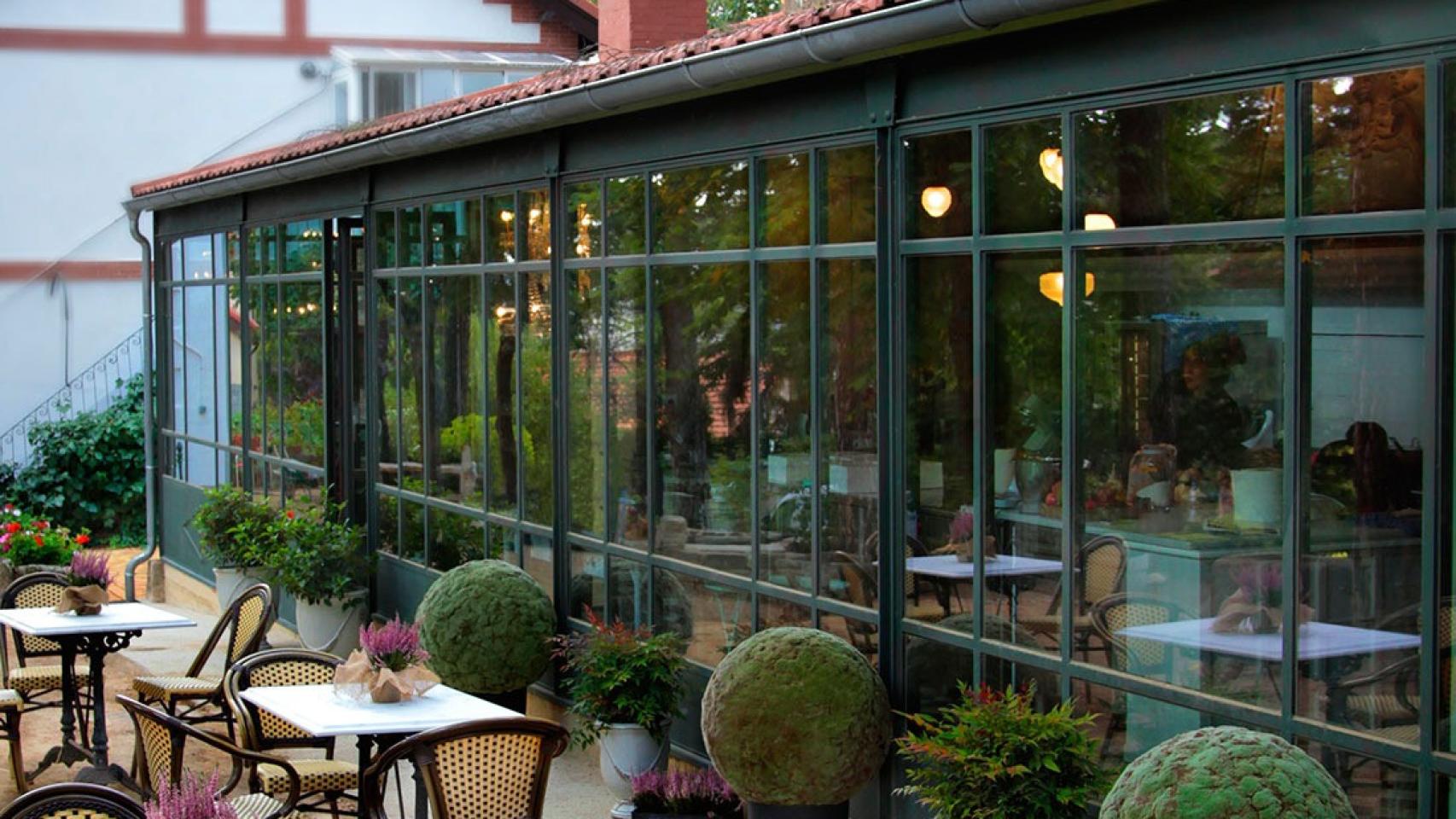 Uno de los restaurantes, La Petite Cuisine de Cercedilla.