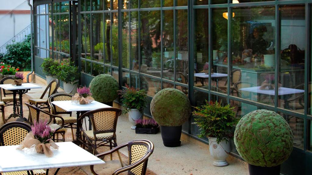 Uno de los restaurantes, La Petite Cuisine de Cercedilla.