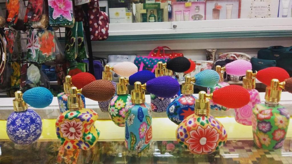 Versión mini de perfumes en 'La Cibeles'