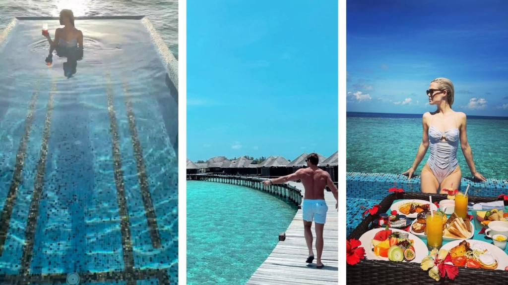 La aristócrata y su marido se alojaron en un exclusivo resort.