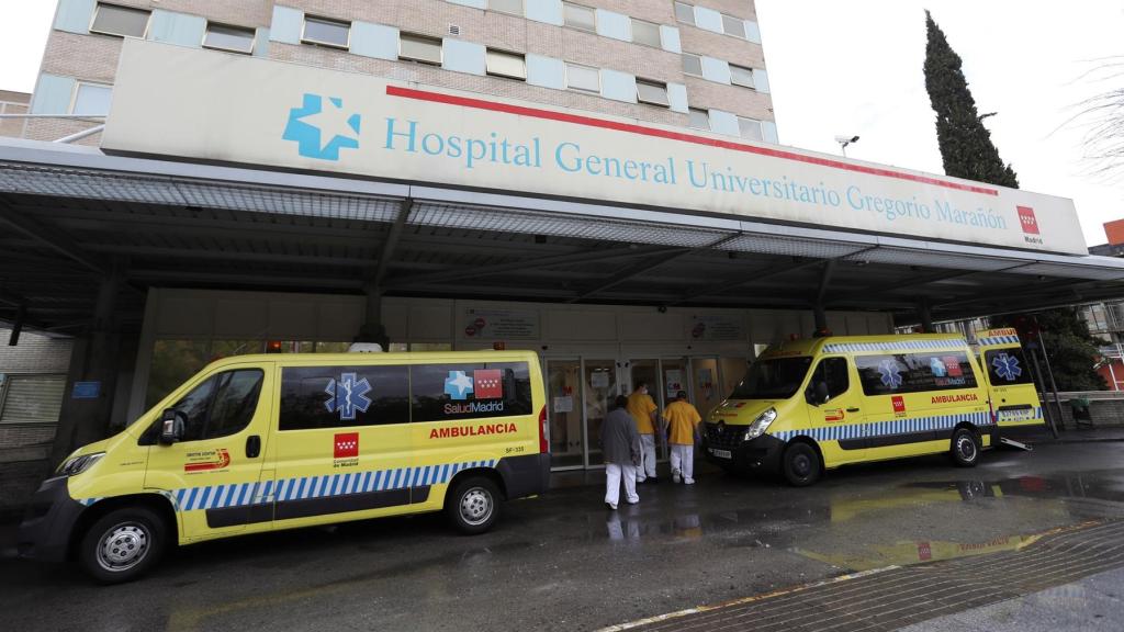 Fachada del Hospital Gregorio Marañón de Madrid.
