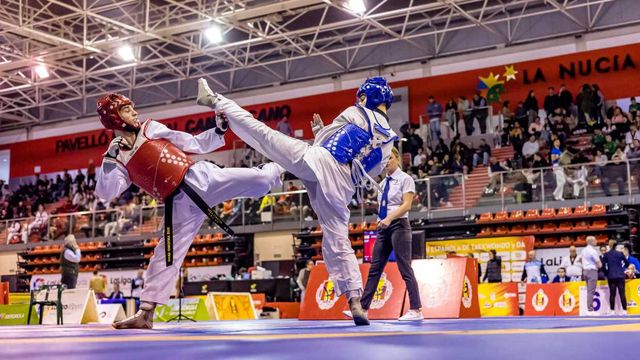 Imagen de archivo de una anterior edición del 'Open Internacional de Taekwondo' en La Nucía.
