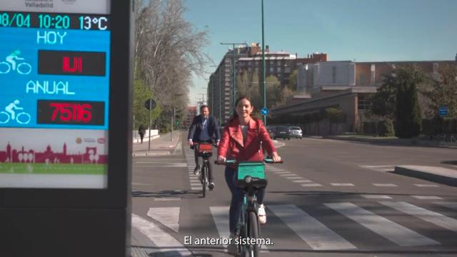 Óscar Puente presenta a Reyes Maroto el nuevo servicio Biki