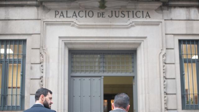 La sede de la Audiencia Provincial de Pontevedra.