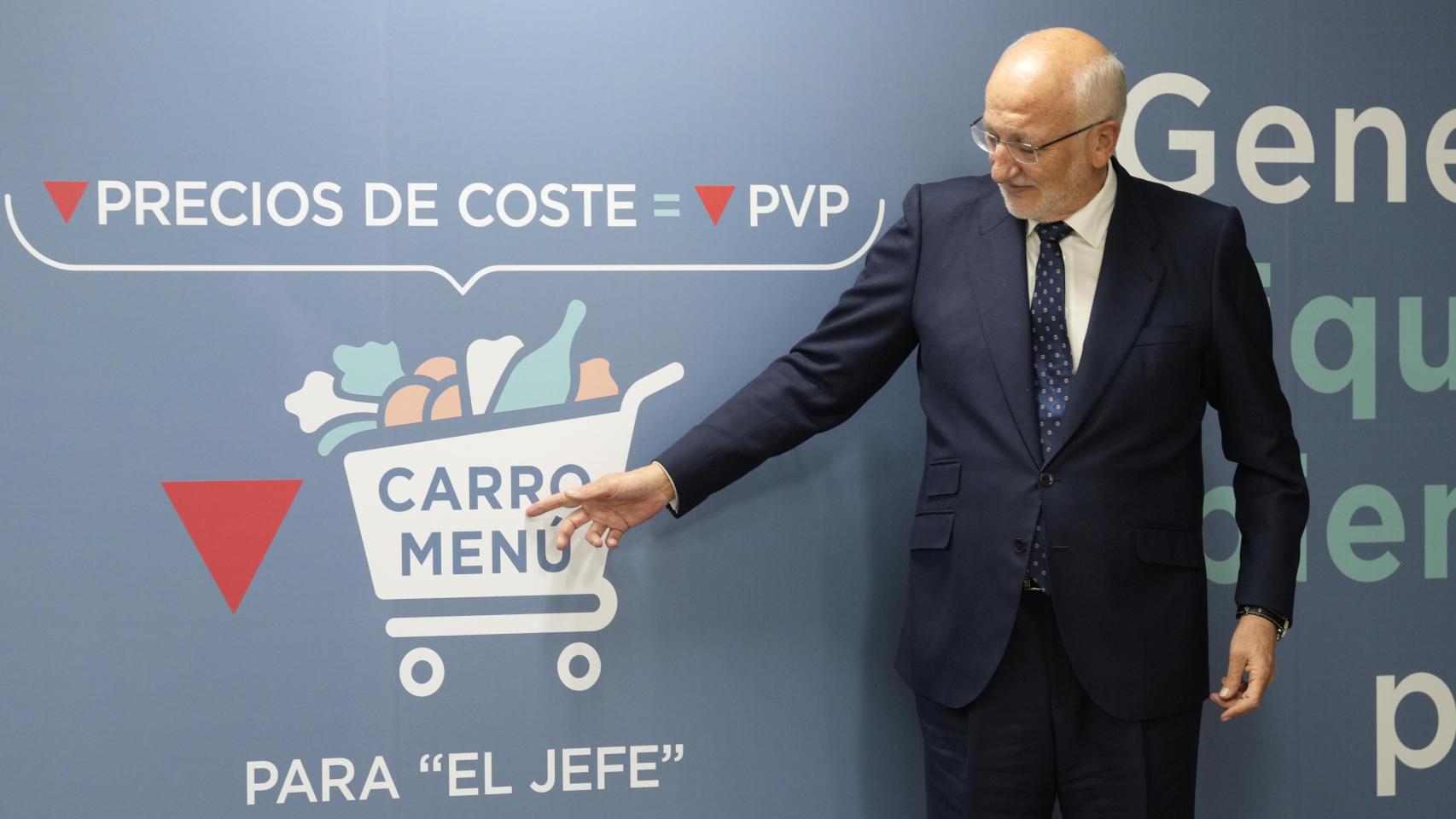 Juan Roig, presidente de Mercadona. EE