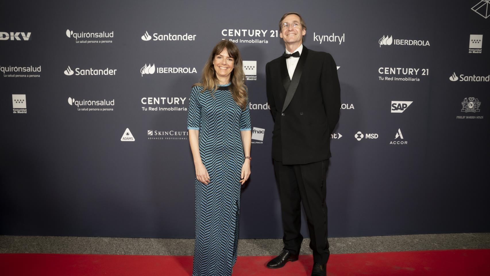 Almudena Martorell en el photocall de Las Top 100