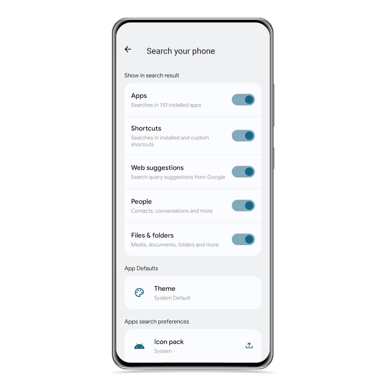 Opciones de Pixel Search