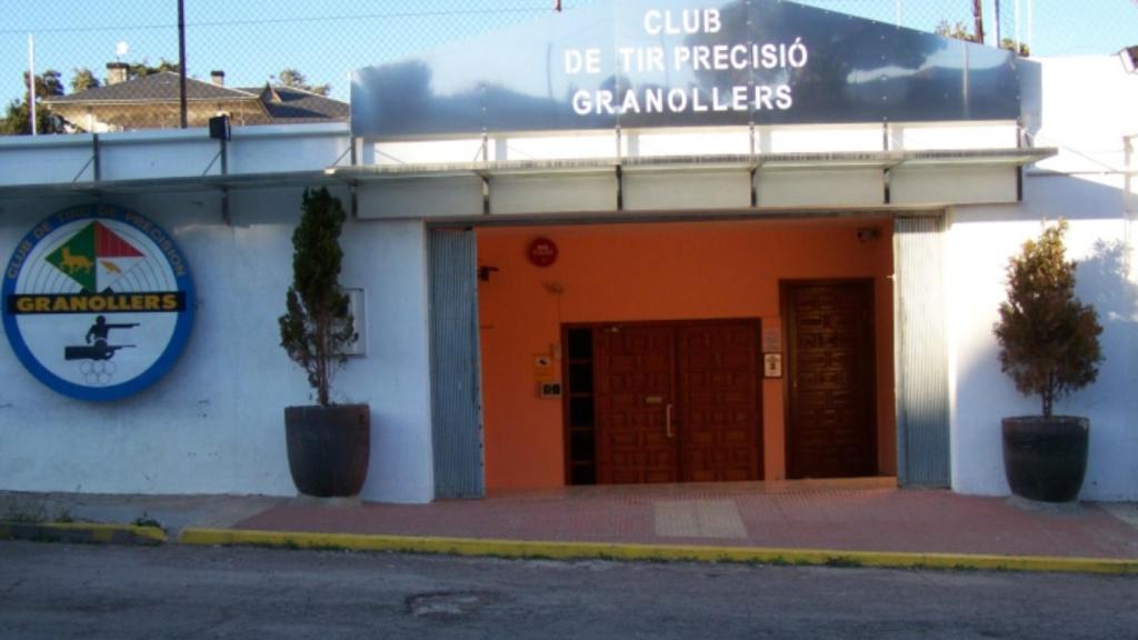 Club de Tiro de Precisión de Granollers donde Roger mató de cinco disparos a un instructor.
