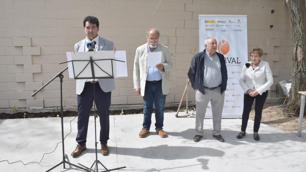 Carlos en su discurso del Día Mundial del Párkinson