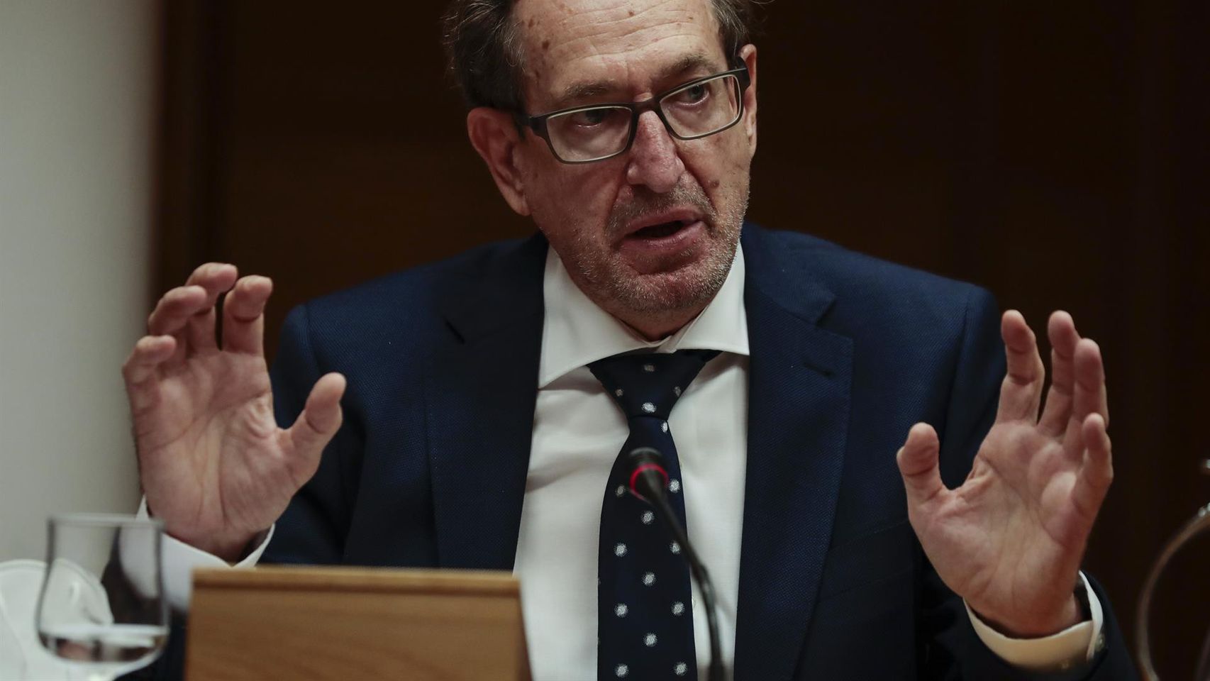 El conseller de Sanidad, Miguel Mínguez, en imagen de archivo.
