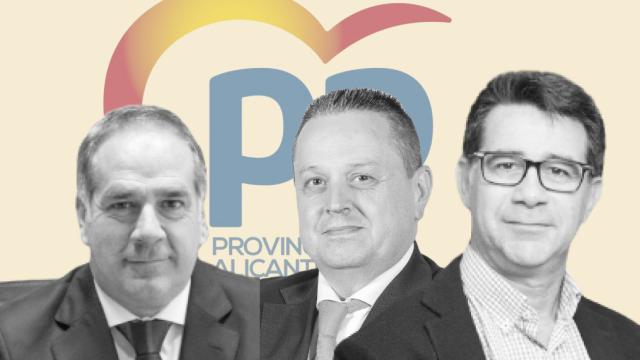 Los tres exportavoces de Ciudadanos incorporados como alcaldables del PP.