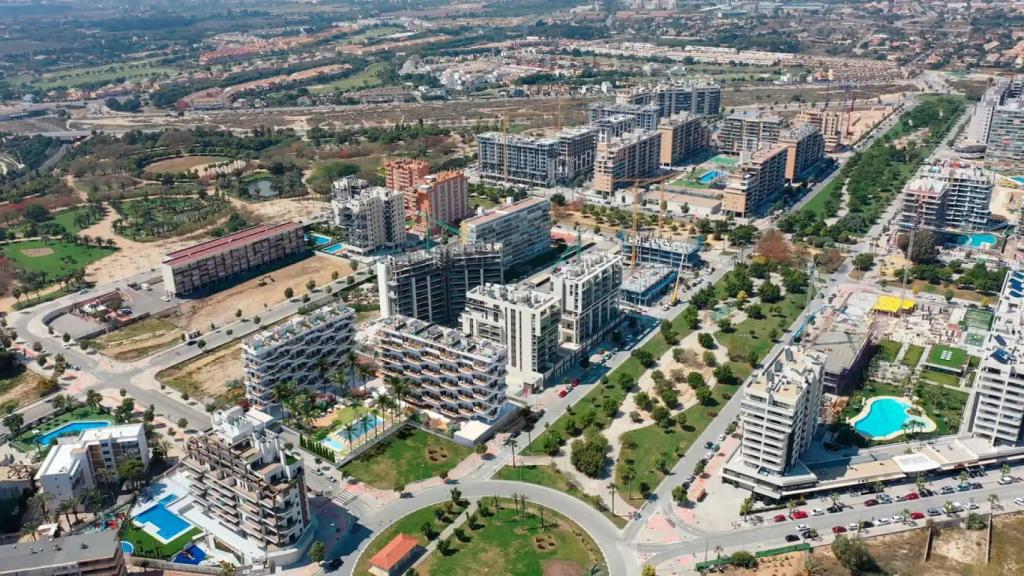 Complejo residencial en el PAU 5, en imagen de archivo.