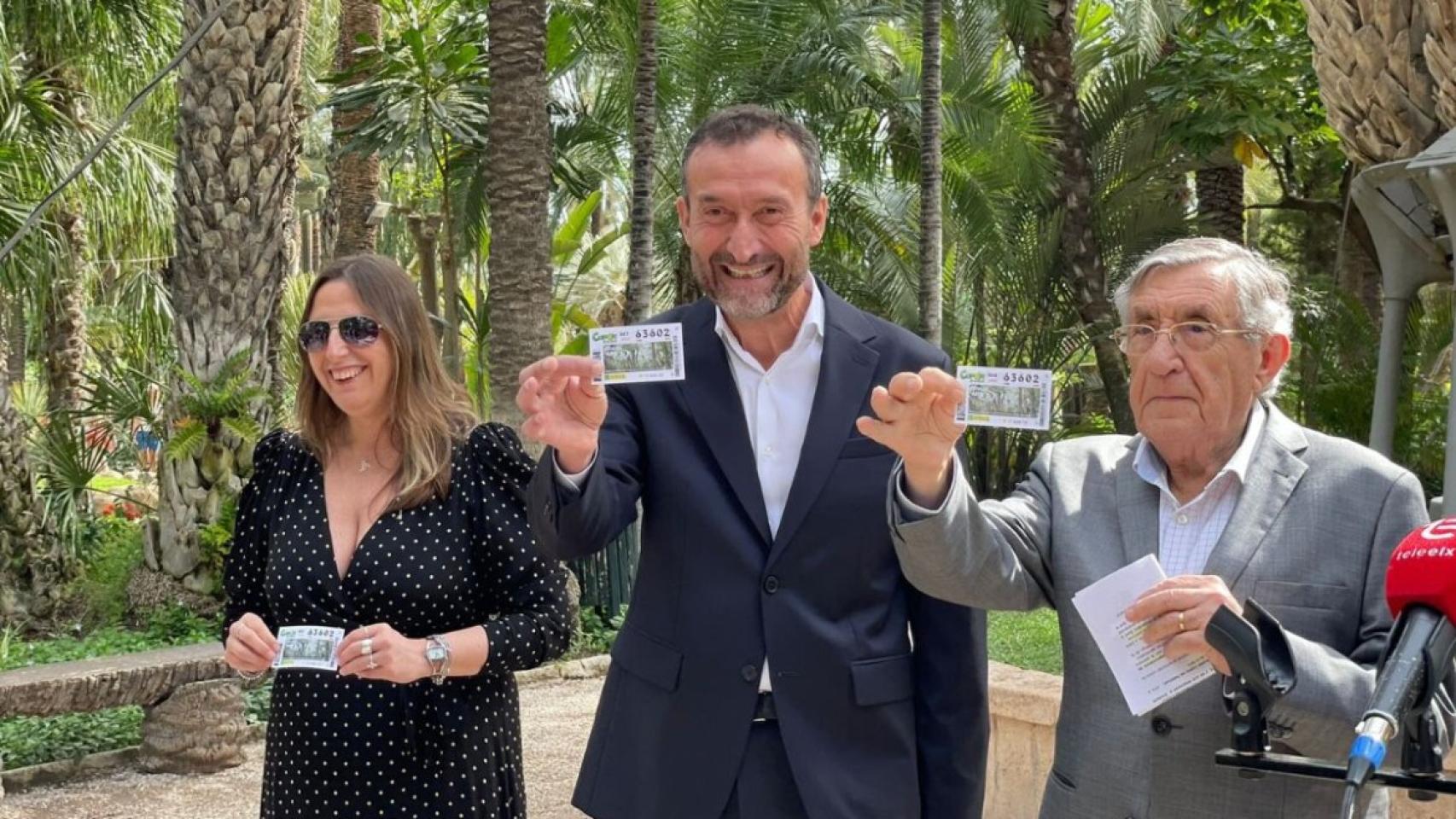 La Palmera Imperial de Elche, protagonista del próximo cupón de la ONCE.