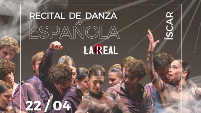 Cartel del recital de danza de Íscar