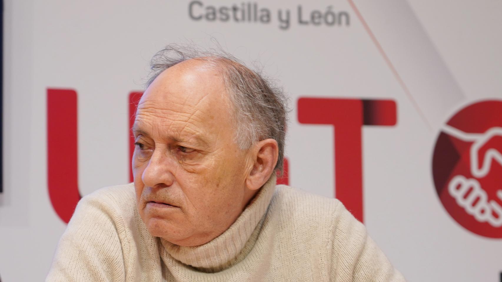 El secretario regional de UGT Faustino Temprano, en una imagen de archivo.