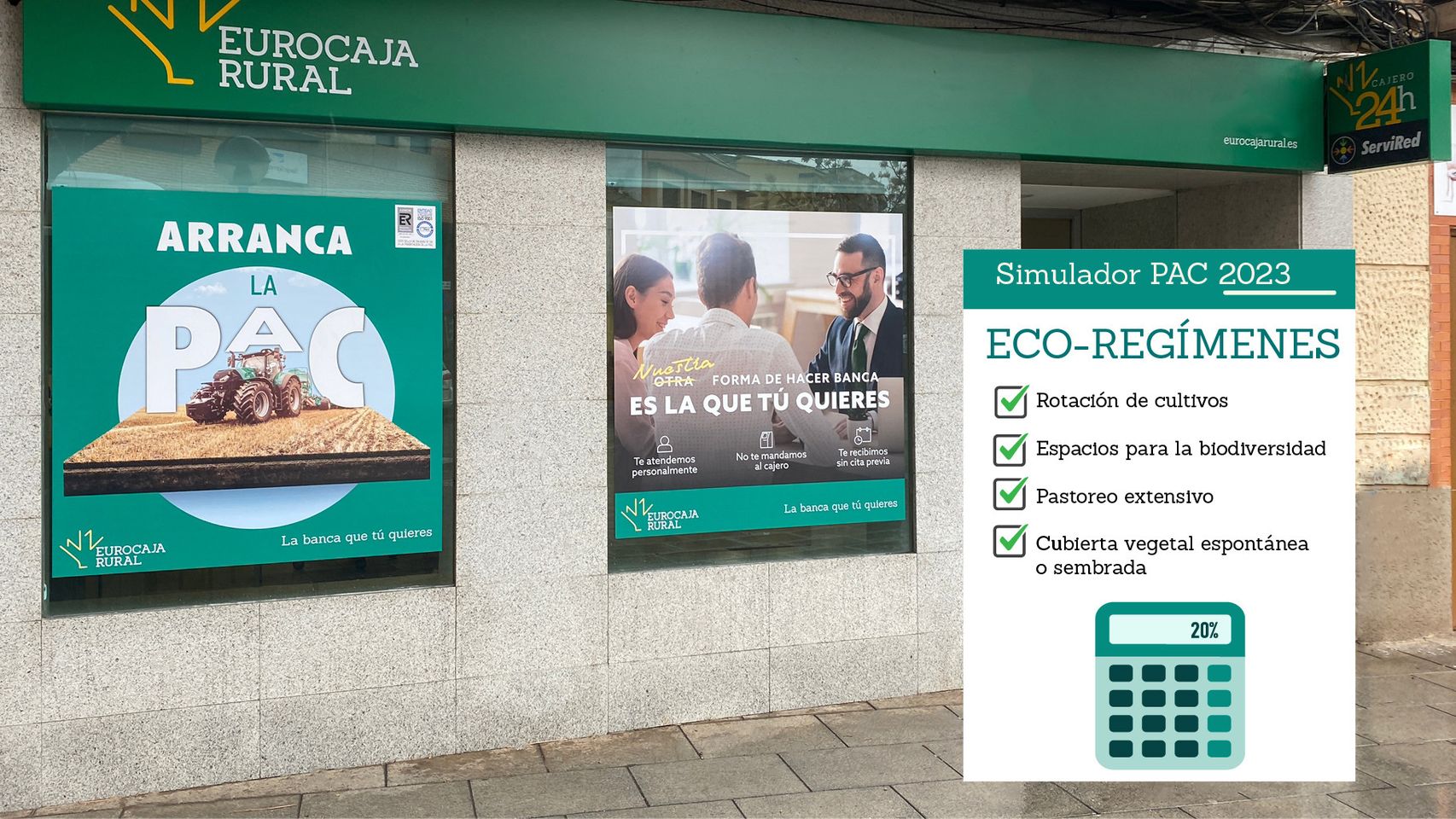 Eurocaja Rural desarrolla un simulador con el que potencia su servicio de información y tramitación PAC