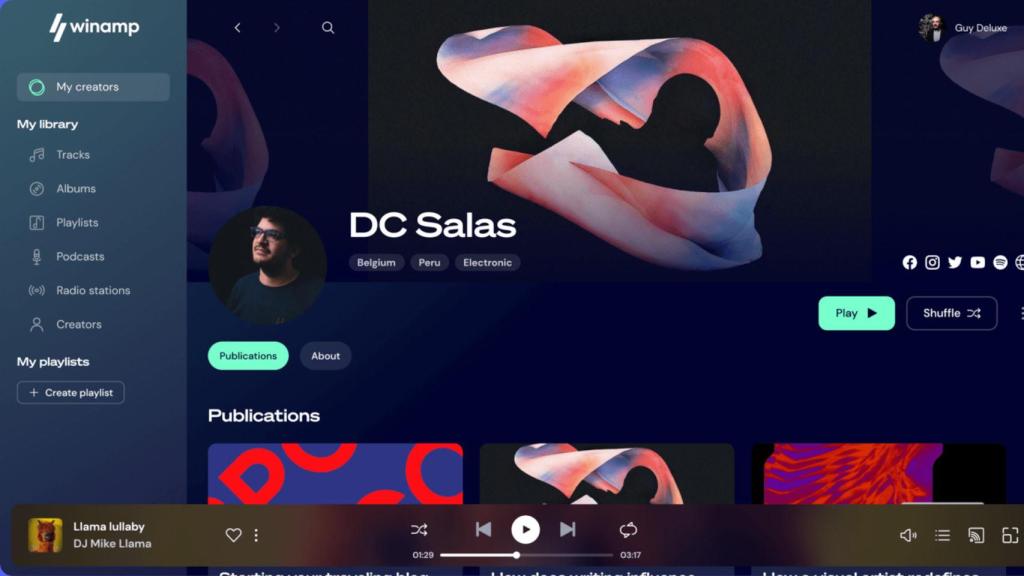El nuevo Winamp
