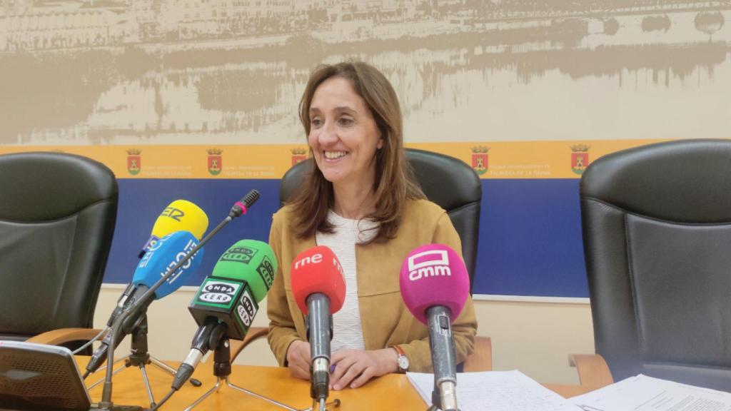 Flora Bellón, portavoz del Gobierno de Talavera de la Reina. Foto: Ayuntamiento de Talavera.