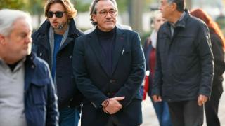 Arturo Torró, exalcalde de Gandía, acude al juicio celebrado en Valencia.