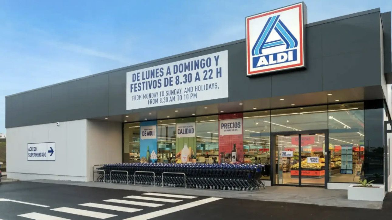 Fachada Aldi.