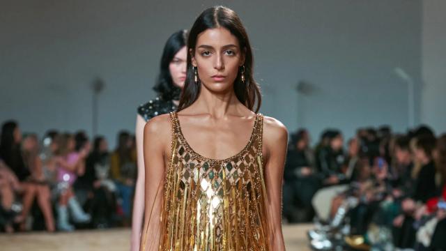 Desfile de Paco Rabanne en la Semana de la Moda de París 2023.