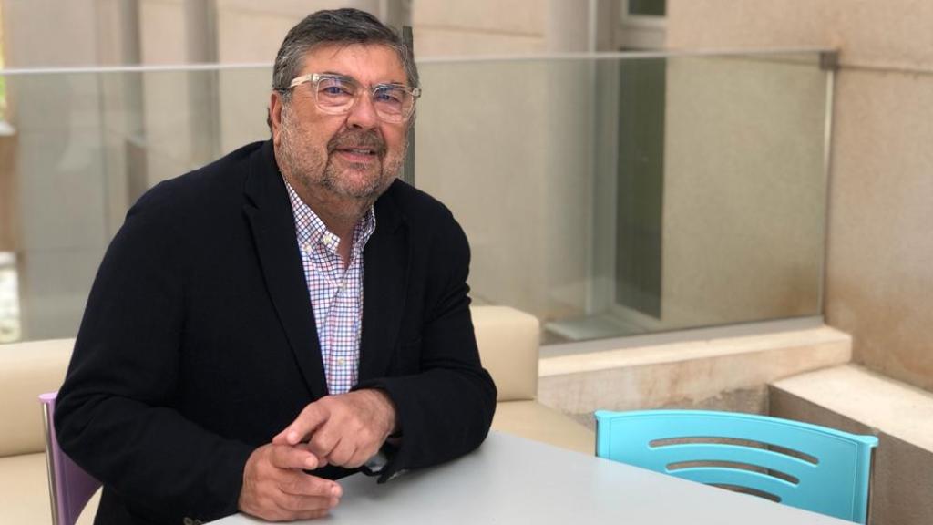 Ruiz Sinoga posa para este diario.