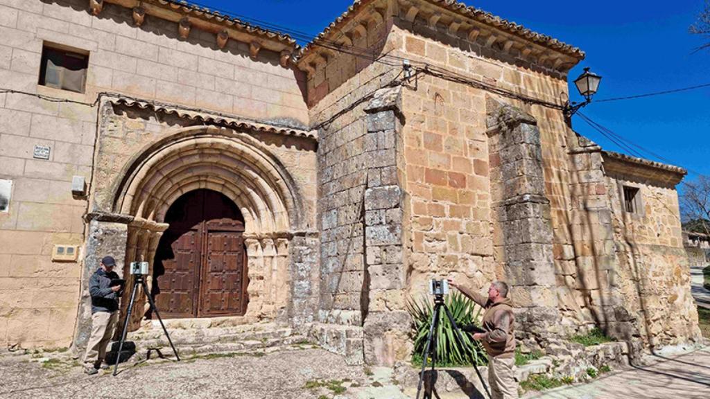 Escaneado laser de la Catedral de Sigüenza.