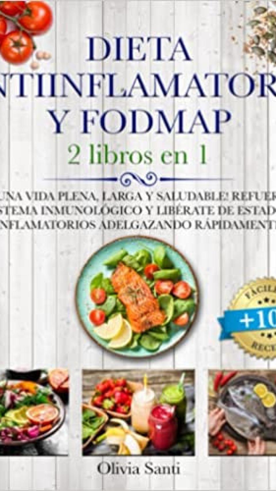 Portada de 'Dieta antiinflamatoria y fodmap'