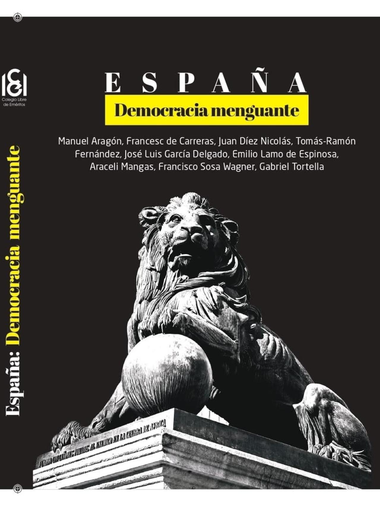 El libro 'España: democracia menguante'.