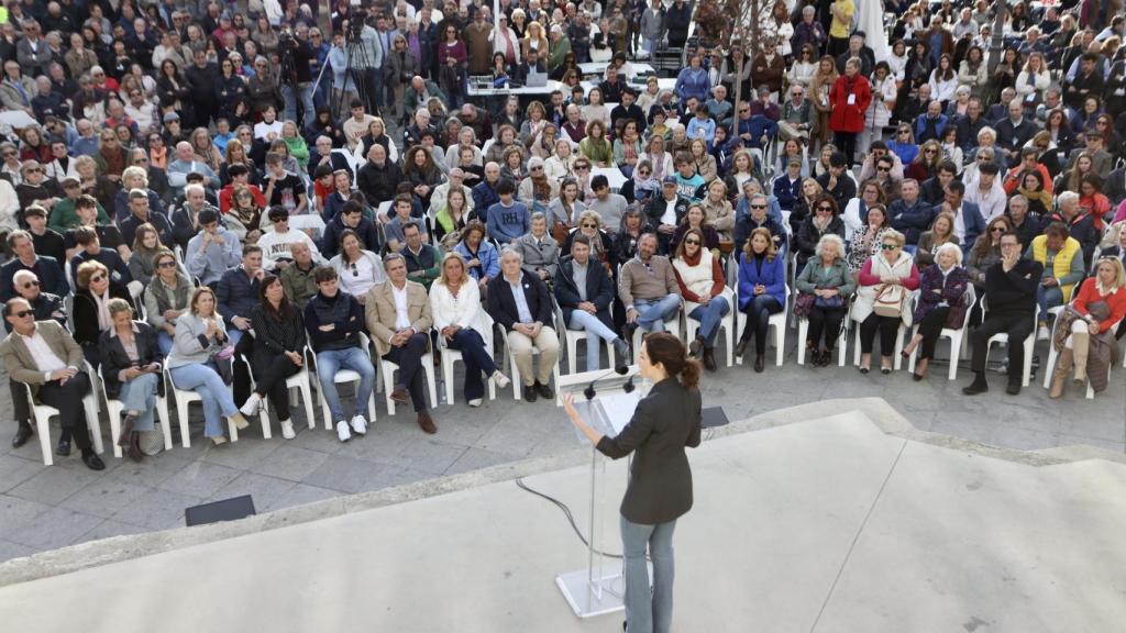 Ayuso en Torrelodones.