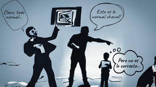 A mi yo de 18 años, lo normal no es siempre lo correcto