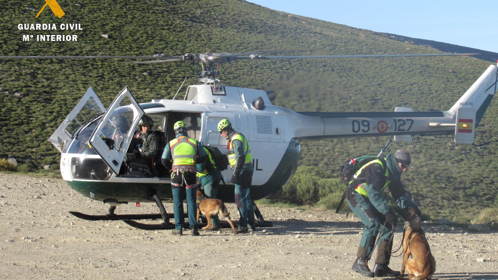 Equipo de rescate de la Guardia Civil