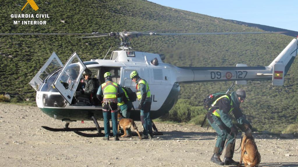 Equipo de rescate de la Guardia Civil