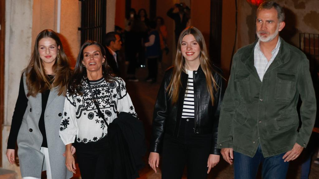 La última aparición de la princesa Leonor en España.