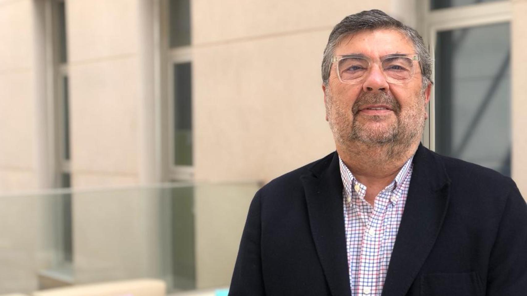 José Damián Ruiz Sinoga momentos después de la entrevista con este diario.