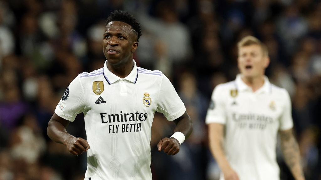 Vinicius, con el Real Madrid